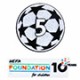 25–26 Starball UCL 5 volte vincitore + Set patch Fondazione UEFA 10º anniversario  + €6,00 