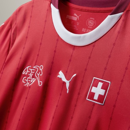Maglia Casa Svizzera EURO 2024 Maglia Casa Svizzera EURO 2024