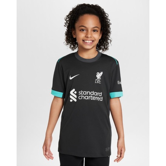 Maglia Donna Liverpool 2024/25 Away Campioni LFC & Trofeo Oro Maglia Donna Liverpool 2024/25 Away Campioni LFC & Trofeo Oro