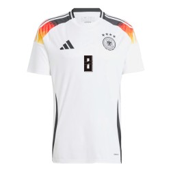 Maglia Casa Toni Kroos #8 Germania EURO 2024 Maglia Casa Toni Kroos #8 Germania EURO 2024