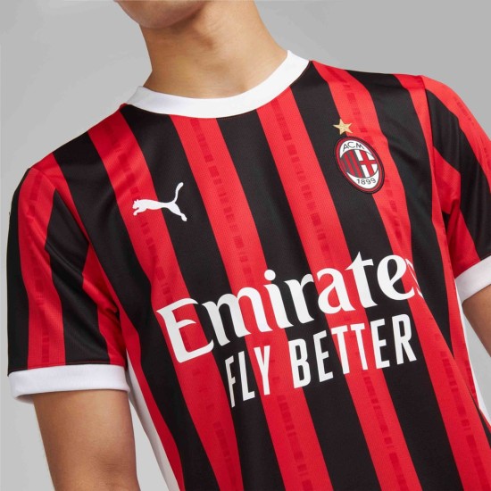 Maglia Casa Milan Uomo 2024/25 Maglia Casa Milan Uomo 2024/25