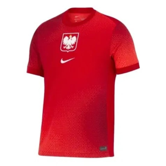 Maglia Trasferta Bambino LEWANDOWSKI Polonia 2024/25