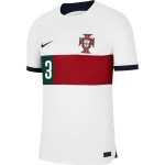 Pepe #3 Portogallo Maglia Trasferta Coppa del Mondo 2022