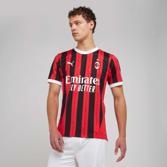 Maglia Casa Milan Uomo 2024/25 Maglia Casa Milan Uomo 2024/25