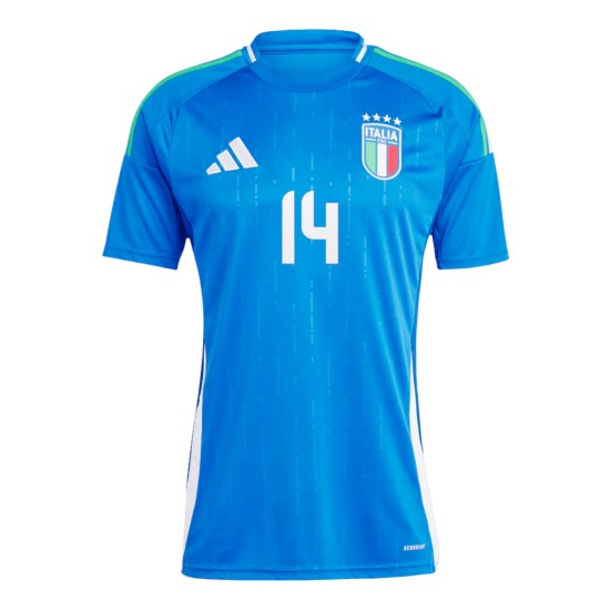Maglia Casa Federico Chiesa #14 Italia EURO 2024