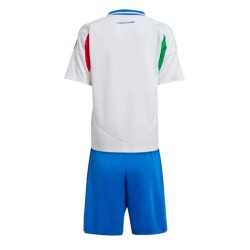 Maglia+Pantaloncini Trasferta Bambini Italia EURO 2024 Maglia+Pantaloncini Trasferta Bambini Italia EURO 2024