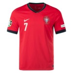 Maglia Casa Cristiano Ronaldo #7 Portogallo EURO 2024