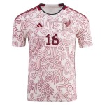 Maglia Trasferta Hector Herrera #16 Messico Coppa del Mondo 2022