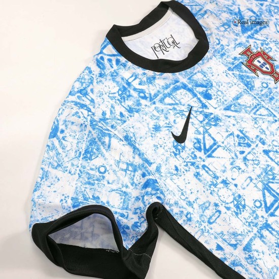 Maglia Versione Giocatore Trasferta Portogallo EURO 2024 Maglia Versione Giocatore Trasferta Portogallo EURO 2024