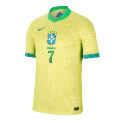 Maglia Casa VINI JR. #7 Brasile Copa America 2024
