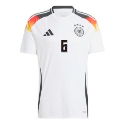 Maglia Casa Joshua Kimmich #6 Germania EURO 2024 Maglia Casa Joshua Kimmich #6 Germania EURO 2024