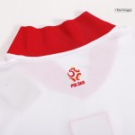 Maglia+Pantaloncini Casa Bambini Polonia EURO 2024 Maglia+Pantaloncini Casa Bambini Polonia EURO 2024