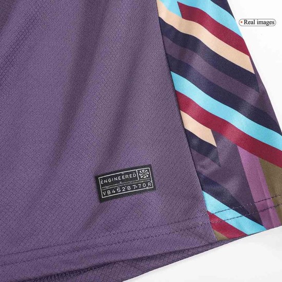 Maglia+Pantaloncini Trasferta Bambini Inghilterra EURO 2024 Maglia+Pantaloncini Trasferta Bambini Inghilterra EURO 2024