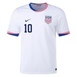 Maglia Casa Christian Pulisic #10 USMNT Copa America 2024