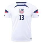 Alex Morgan #13 USMNT Maglia Casa Coppa del Mondo 2022