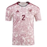Nestor Araujo #2 Messico Maglia Trasferta Coppa del Mondo 2022