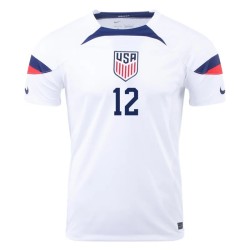 Miles Robinson #12 USMNT Maglia Casa Coppa del Mondo 2022
