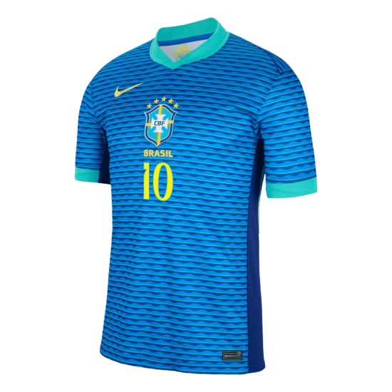 Maglia Trasferta RODRYGO #10 Brasile Copa America 2024