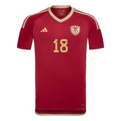 Maglia Casa ARANGO #18 Venezuela Copa America 2024 Maglia Casa ARANGO #18 Venezuela Copa America 2024