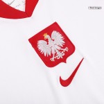 Maglia+Pantaloncini Casa Bambini Polonia EURO 2024 Maglia+Pantaloncini Casa Bambini Polonia EURO 2024