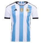 Argentina Maglia Casa Campioni Coppa del Mondo 2022 - 3 Stella