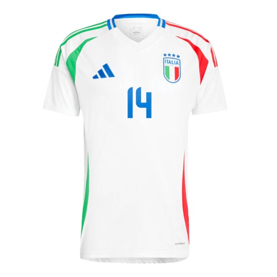 Maglia Trasferta Federico Chiesa #14 Italia EURO 2024