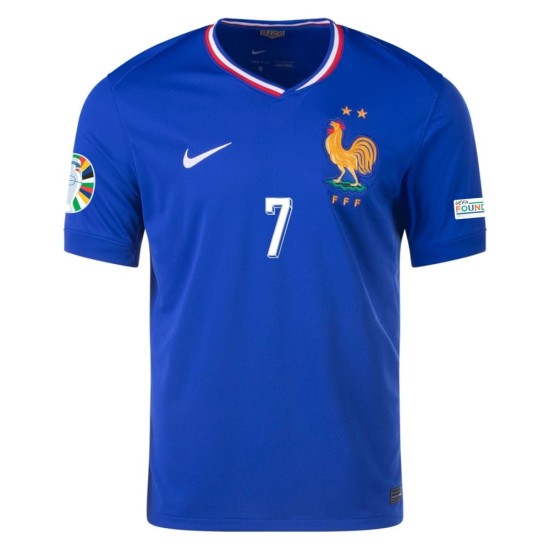 Maglia Casa Antoine Griezmann #7 Francia EURO 2024