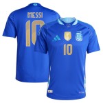 Maglia Versione Giocatore Trasferta Lionel Messi #10 Argentina Copa America 2024
