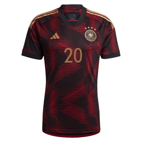 Julian Brandt #20 Germania Maglia Trasferta Coppa del Mondo 2022