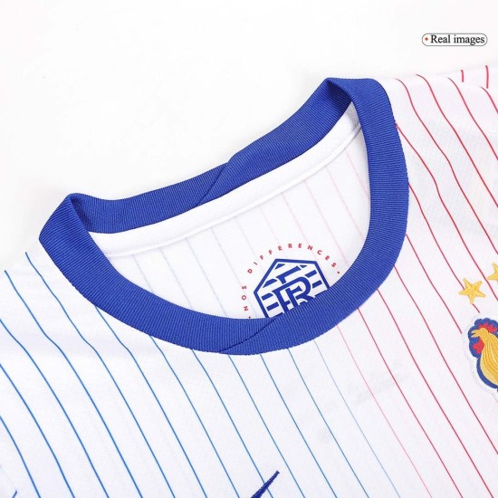Maglia+Pantaloncini Trasferta Bambini Francia EURO 2024