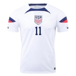 Brenden Aaronson #11 USMNT Maglia Casa Coppa del Mondo 2022