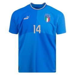 Federico Chiesa #14 Italia Maglia Casa Coppa del Mondo 2022