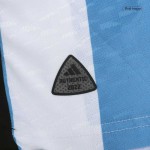 Maglia Versione Giocatore Casa 3 Stella Argentina Coppa del Mondo 2022