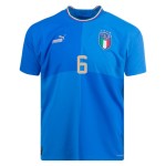 Marco Verratti #6 Italia Maglia Casa Coppa del Mondo 2022