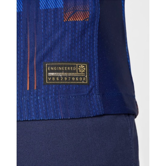 Paesi Bassi Versione Giocatore Maglia Trasferta EURO 2024 Paesi Bassi Versione Giocatore Maglia Trasferta EURO 2024