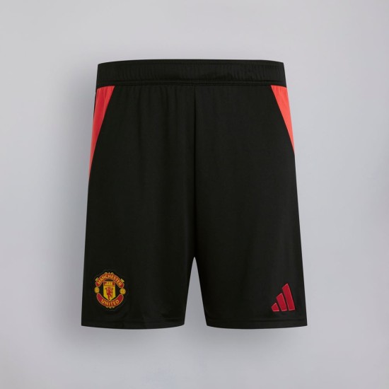 Pantaloncini Casa Manchester United Donna 2024/25 - Nero