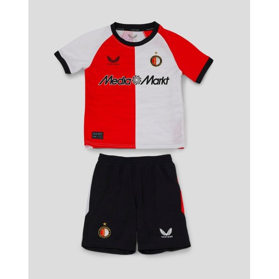 Kit casa bambino Feyenoord 2024/25 Kit casa bambino Feyenoord 2024/25