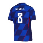 Bambino KOVACIC Croazia 2024/25 Maglia Trasferta