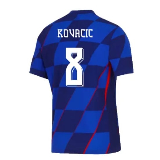 Bambino KOVACIC Croazia 2024/25 Maglia Trasferta