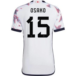 Yuya Osako #15 Giappone Maglia Trasferta Coppa del Mondo 2022