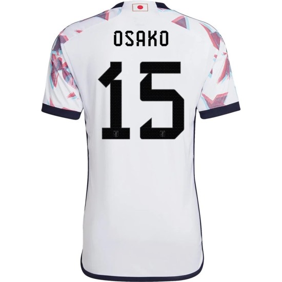 Yuya Osako #15 Giappone Maglia Trasferta Coppa del Mondo 2022 Yuya Osako #15 Giappone Maglia Trasferta Coppa del Mondo 2022