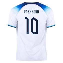 Marcus Rashford #10 Inghilterra Maglia Casa Coppa del Mondo 2022