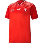 Svizzera Maglia Casa Coppa del Mondo 2022