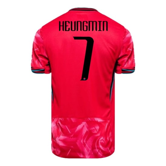 Maglia Casa HEUNGMIN #7 Corea Del Sud 2024