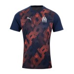 Maglia Pre Partita Terza OM Uomo 2024/25 - Blu/Arancio Maglia Pre Partita Terza OM Uomo 2024/25 - Blu/Arancio