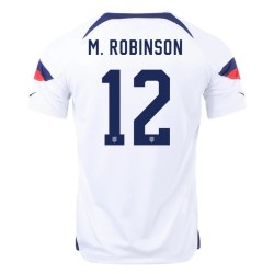 Miles Robinson #12 USMNT Maglia Casa Coppa del Mondo 2022