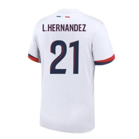 Maglia Trasferta PSG 2024/25 L.HERNANDEZ Bambino