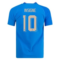 Lorenzo Insigne #10 Italia Maglia Casa Coppa del Mondo 2022