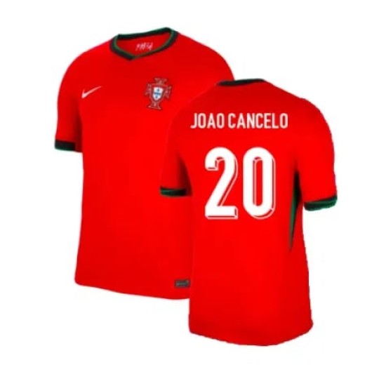 Maglia da casa JOAO CANCELO Portogallo 2024/25 Bambino