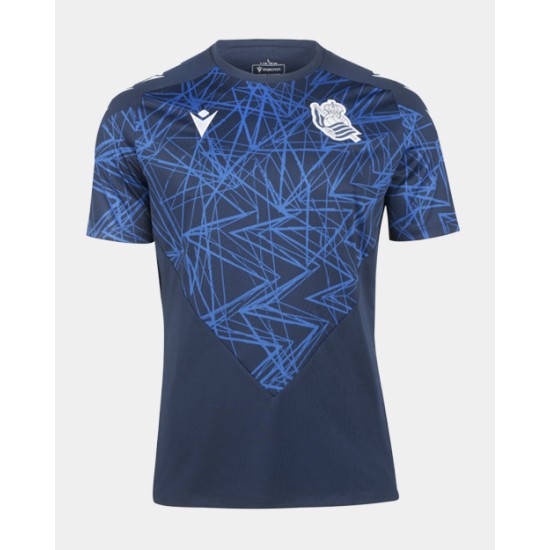 Maglia Warm Up Uomo Real Sociedad 2024/25